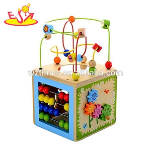 2018 großhandel baby hölzernen spielwürfel neueste kinder hölzernen spielwürfel mode kinder hölzernen spielwürfel W11B122
