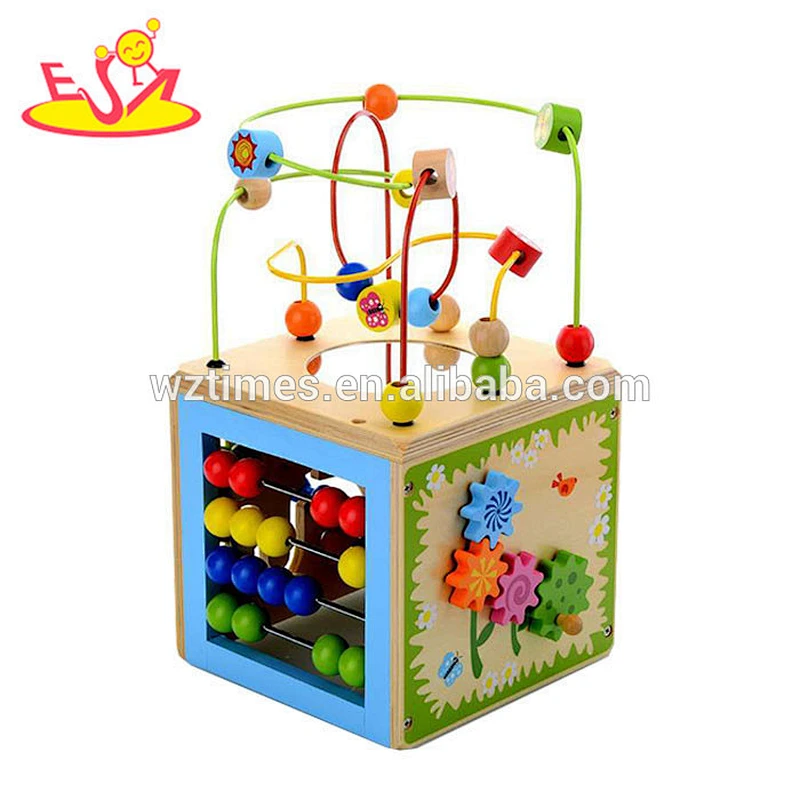 2018 großhandel baby hölzernen spielwürfel neueste kinder hölzernen spielwürfel mode kinder hölzernen spielwürfel W11B122