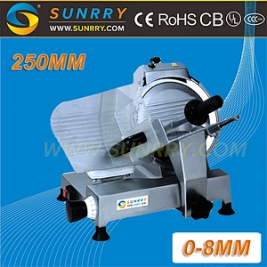 Meat Slicer Machine bade diameter 250 mm Portable Meat Slicer is Italy blade Meat Slicer for CE (SY-MS250SN SUNRRY)