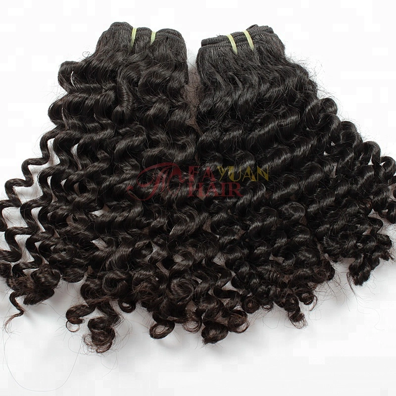 Hot Wholesale Kinky Curl Virgin Brazilian Human Hair Weaving accept paypal