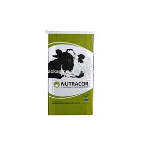 Laminated pp woven animal feed packaging bag for livestock and poultry food