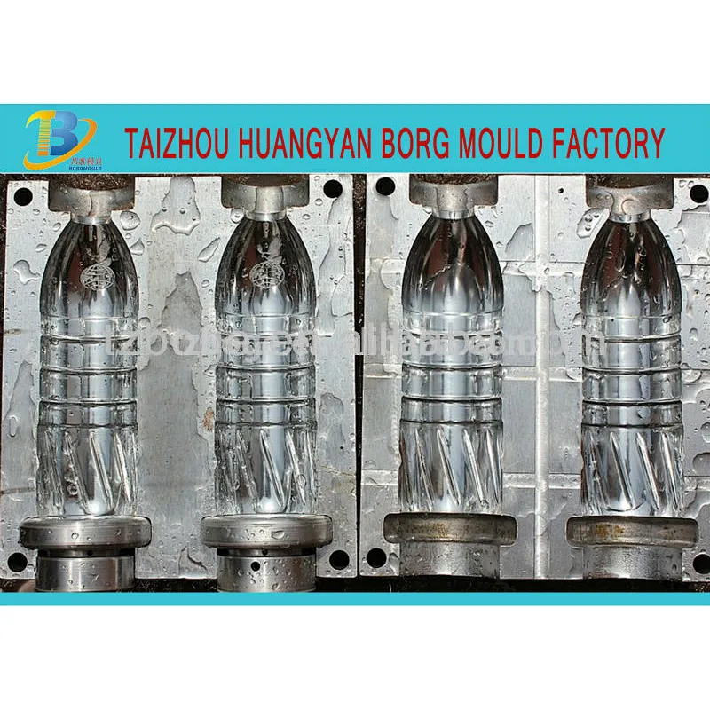Plastic blow molding bottle mould