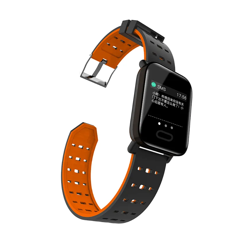 Bluetooth smart watch IP67 with Blood pressure monitoring sport wrist band watch