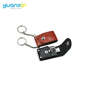 Sticker Concrete Usb Flash Drive Leather