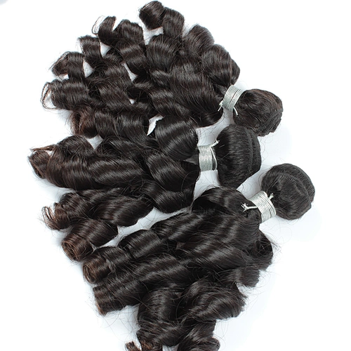 Guangzhou factory wholesale raw cambodian human spring curly hair