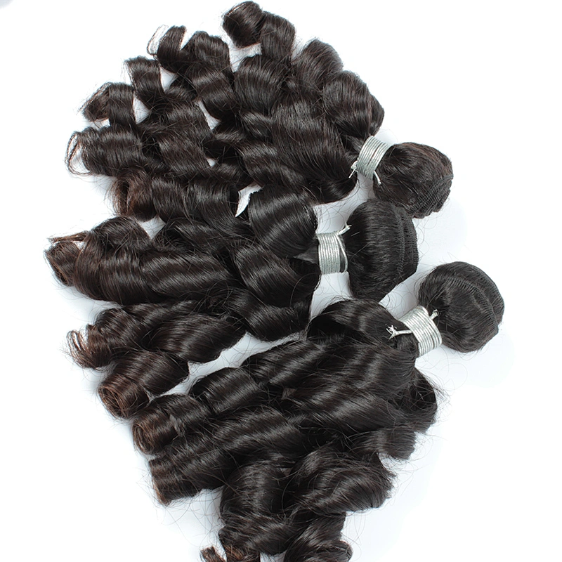 Guangzhou factory wholesale raw cambodian human spring curly hair