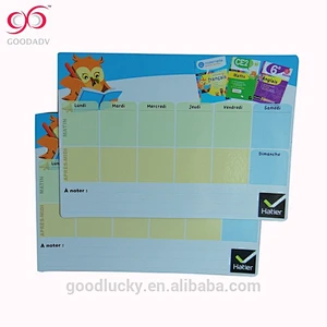 promotion mini whiteboard refrigerator magnet memo board from china factory