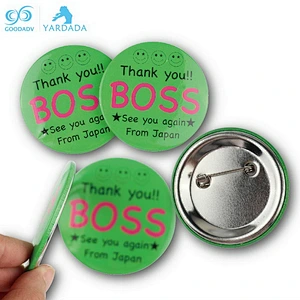 Promotional gift cartoon safety pins button badge name badges