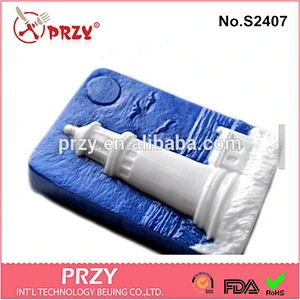 PRZY s2407 DIY silicone Lighthouse Soap Bar soap mold