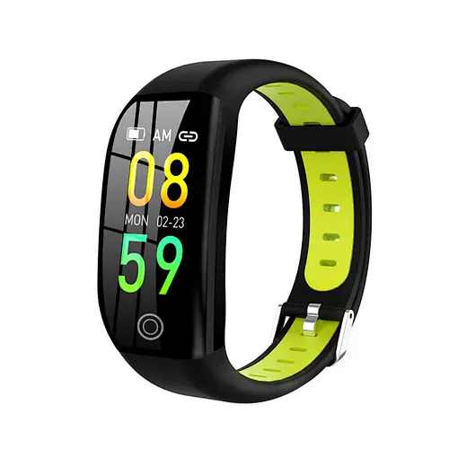 2019 New health Silicone watch F21 smartbracelet fitbit cicret fitness blood pressure ce rohs smart bracelet