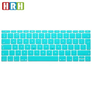 custom silicone keyboard cover English Laptop Keyboard Skin for MacBook Pro 13