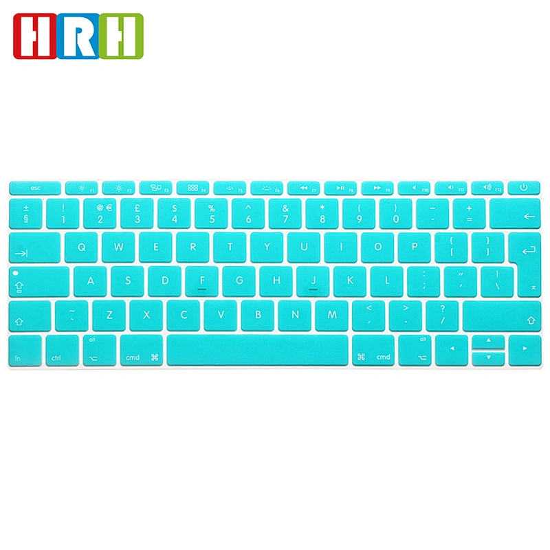 custom silicone keyboard cover English Laptop Keyboard Skin for MacBook Pro 13
