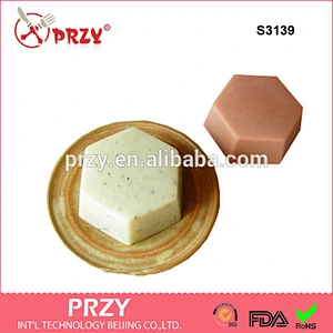 S3139 PRZY silicone mold Hexagon Shape 6 in 1 Silicone Soap Mold