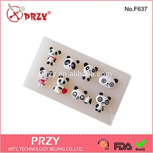 face doll Giant Panda silicone mold