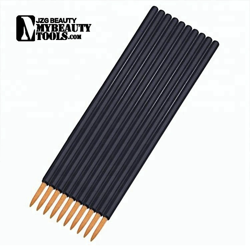 Private label custom logo eyeliner brush tips