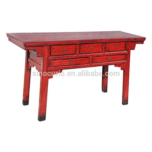 Chinese style antique furniture drawers hobby lobby console table
