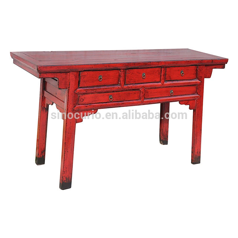 Chinese style antique furniture drawers hobby lobby console table