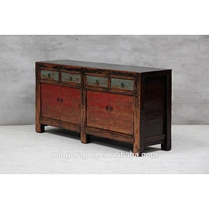 Chinese Antique reclaimed wood TV Stand furniture