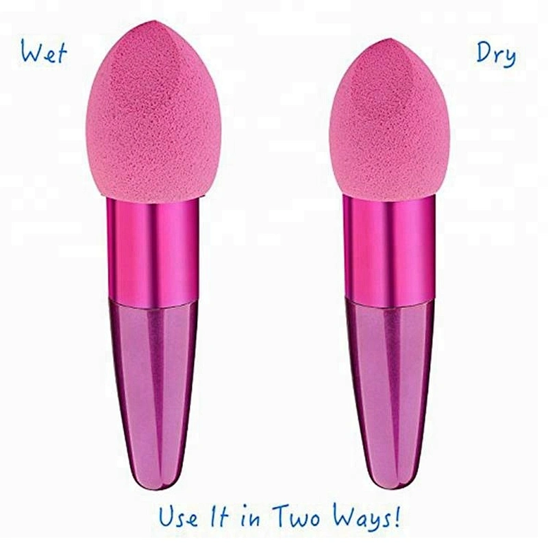 Beauty Wholesale liquid glitter makeup foundation palette blending brush stick packaging sponge