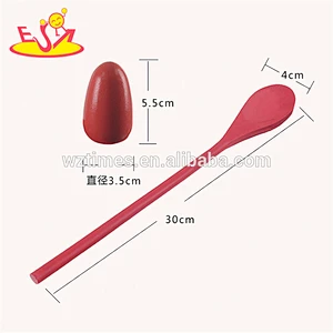 New hottest children activity toys wooden egg and spoon race game for outdoor relay game W01B031