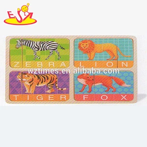 wholesale baby wooden jigsaw puzzle board educational kids wooden jigsaw puzzle board wooden jigsaw puzzle board W14C149