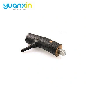 Tree Branch Wood Material Usb Flash Drive Memory Stick With Custom Logo