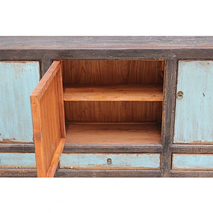 wholesale chinese antique reproduction shabby chic storage buffet living room furniture