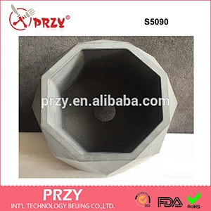 S5090 Geometric pots silicone mold concrete mold vase silicone molds