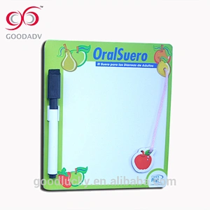 Mini magnetic marker whiteboard for refrigerator
