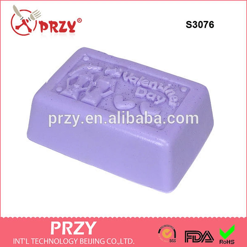 S3076 China factory promotion mold Weeding decoration silicone soap mold