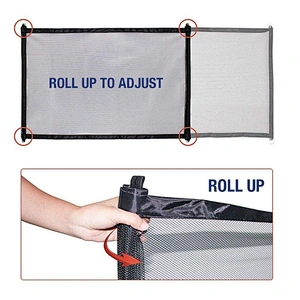 New Mesh Magic Pet Dog Gate Safe Guard And Install Anywhere Pet Safety Enclosure