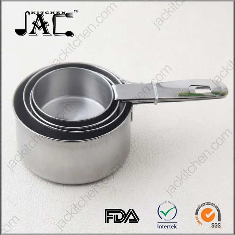 Amazon Stainless Steel 4Pcs Measure Cup Set