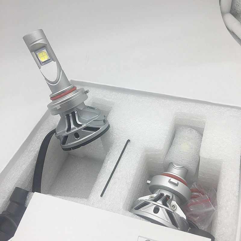 Factory price auto parts lighting 60W headlamp bulb led lights 6000K LED car headlight L8 9005 9006 led