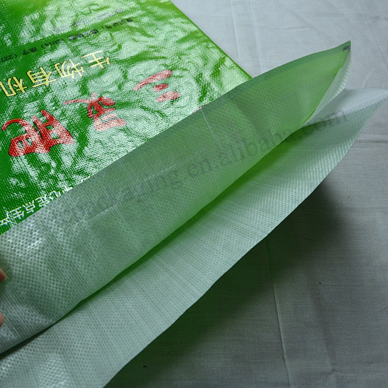 Factory sale customized 40kg plastic pp woven fertilizer packaging bag