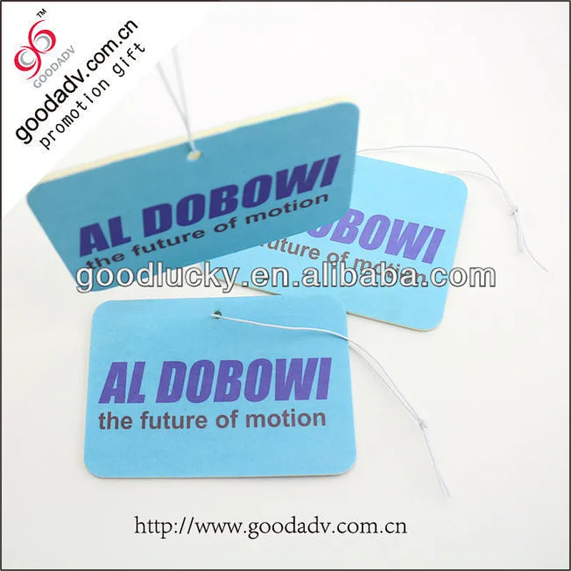 hot sale cheap hanging paper air car freshener