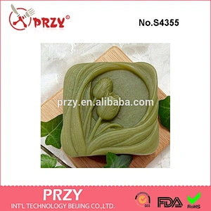 S4355 Tulip silicone mold, soap mold, silicone mold