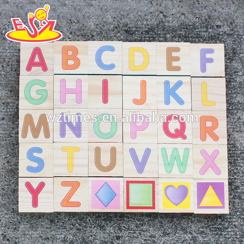 2018 großhandel baby holzspielblock puzzle lustige kinder holzspielblock puzzle pädagogisches spielblock puzzle W13A110