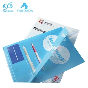 PVC Plastic File Folder / PP File Folder / A4 L-Shape Folder