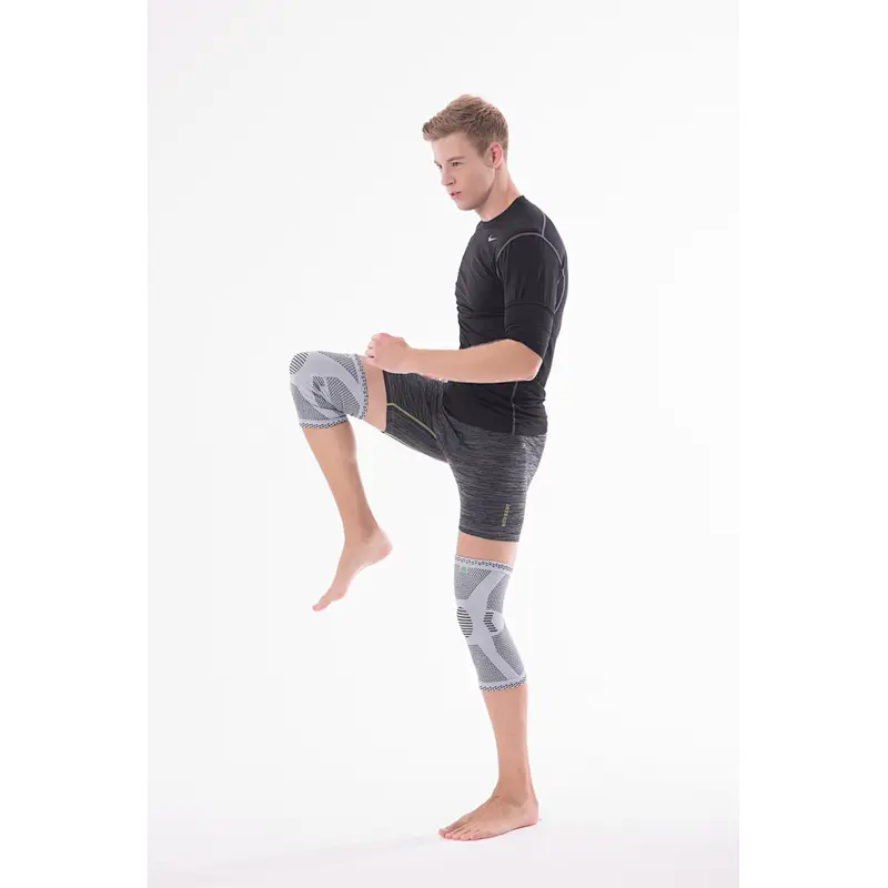 Wholesale knee compression support sports knee sleeve knee brace support sleeve