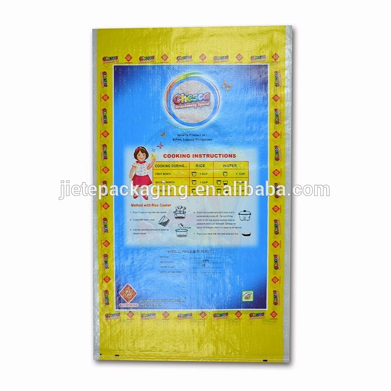 China supplier pp woven almond nut packing bag 25kg 50kg