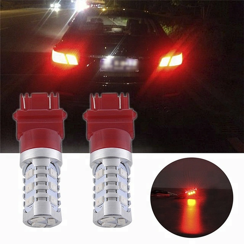 Lightech wholesale Best Price red strobe 3157 led bulb 12SMD