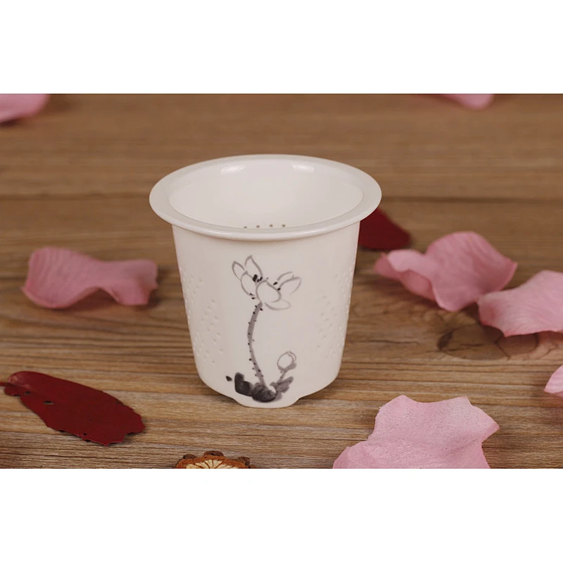 Simple style artistic ceramic tea set 6pcs cup set from china