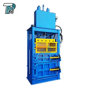 Vertical Hydraulic baler for used clothes and waste paper