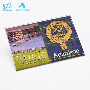 Wholesale tourist metal souvenir fridge magnet with custom designs