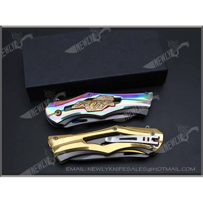 New Arrival Quick Opening Tactical Pocket Knife Folding Knife