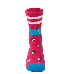 Women Casual Length Below Knee Jacquard Lovely Cartoon Pattern Fashion Socks