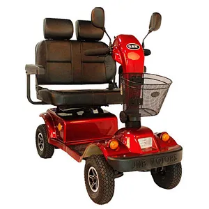 2017 Topmedi wholesale 2 seat electric double seat mobility scooter