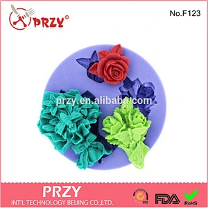 Mold moldelling fondant cake decorations