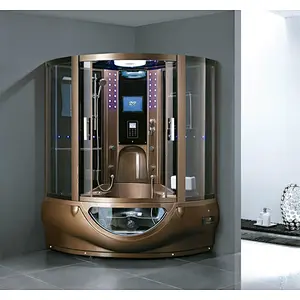 Chinese supplier luxury whirlpool massage shower room home sauna room