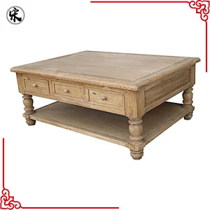 wholesale chinese antique reproduction furniture& handmade wood coffee table